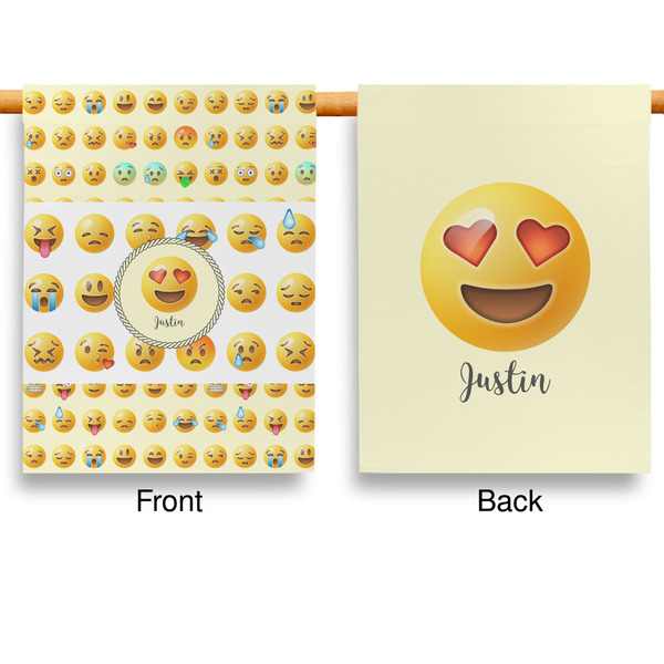Emojis Garden Flags - Large - Double Sided - APPROVAL