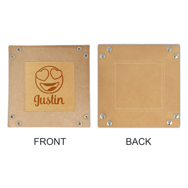 Emojis Genuine Leather Valet Trays - APPROVAL