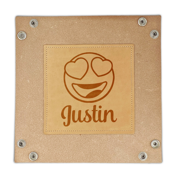 Emojis Genuine Leather Valet Trays - FRONT