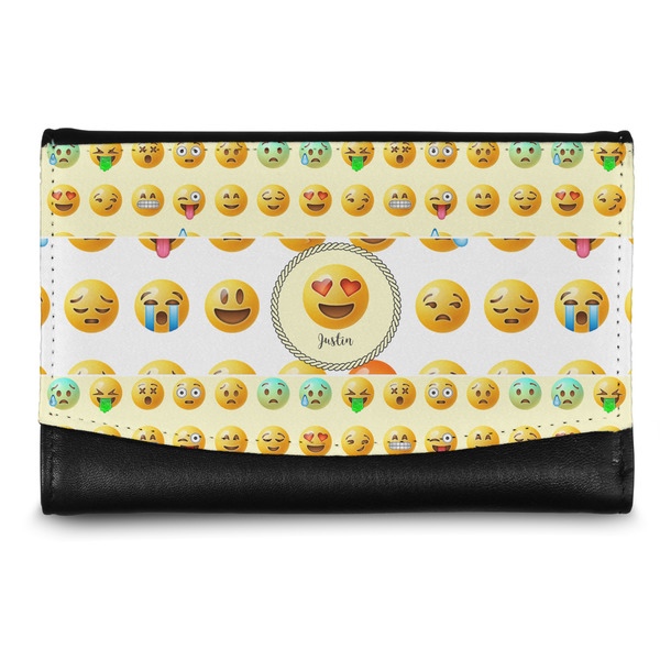 Custom Emojis Genuine Leather Women's Wallet - Small (Personalized)