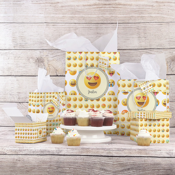 Emojis Gift Bags - In Context