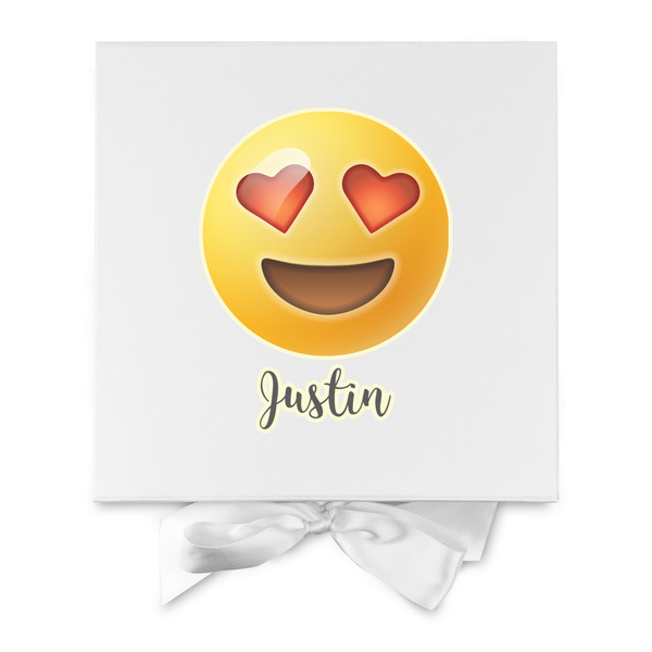 Emojis Gift Boxes with Magnetic Lid - White - Approval