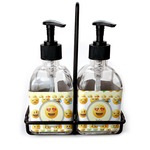 Emojis Glass Soap & Lotion Bottles (Personalized)