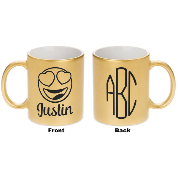 Emojis Gold Mug - Apvl