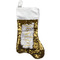 Emojis Gold Sequin Stocking - Front