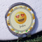 Emojis Golf Ball Marker Hat Clip - Silver - Front