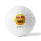 Emojis Golf Balls - Titleist - Set of 3 - FRONT