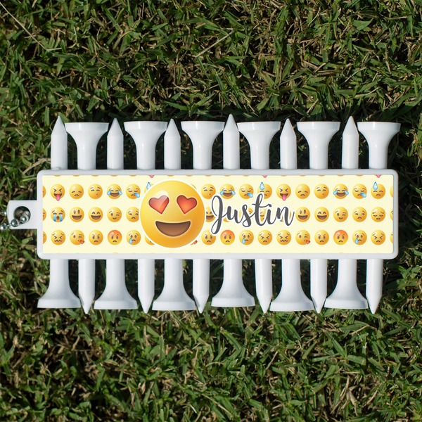 Custom Emojis Golf Tees & Ball Markers Set (Personalized)