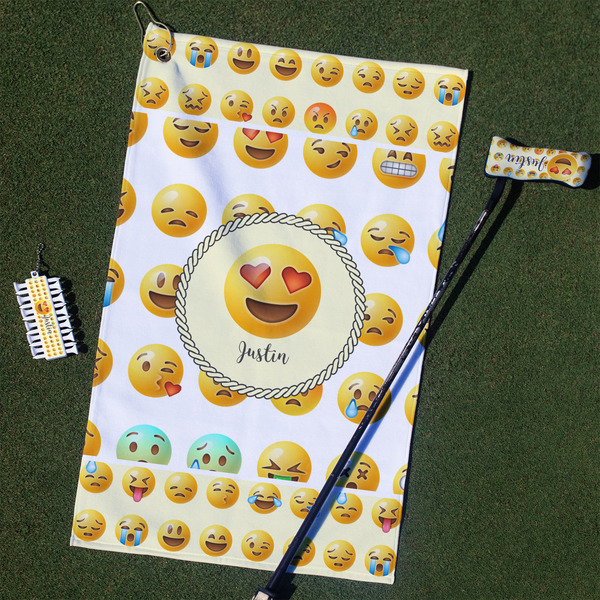 Custom Emojis Golf Towel Gift Set (Personalized)