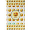 Emojis Golf Towel (Personalized) - APPROVAL (Small Full Print)