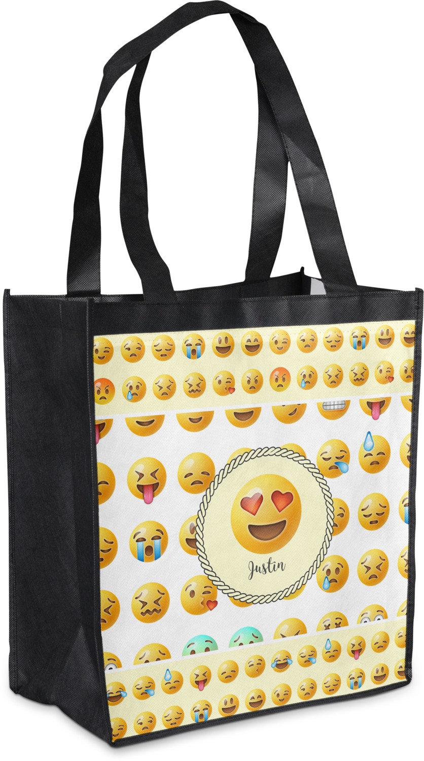 Custom Emojis Grocery Bag (Personalized) YouCustomizeIt