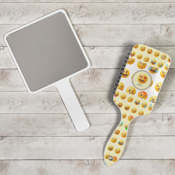 Emojis Hair Brush - In Context