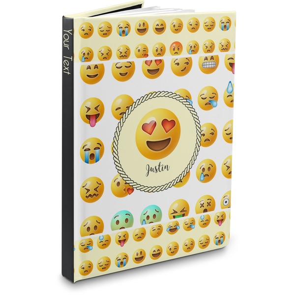 Custom Emojis Hardbound Journal (Personalized)