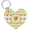 Emojis Heart Keychain (Personalized)