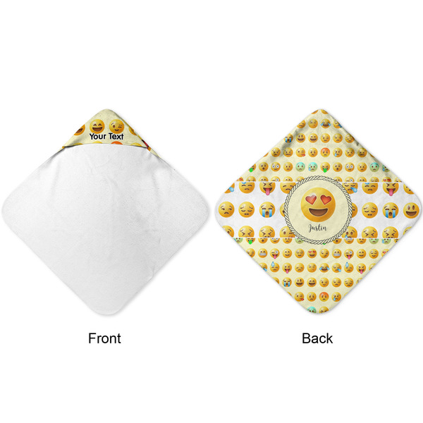 Emojis Hooded Baby Towel- Approval