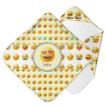 Emojis Hooded Baby Towel (Personalized)