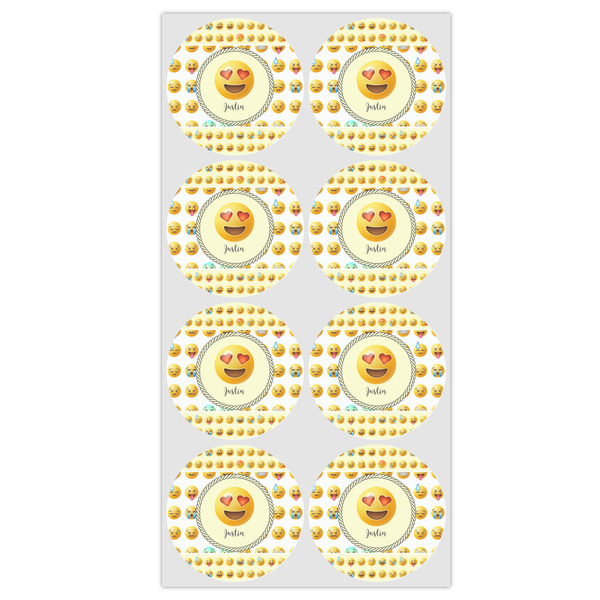 Emojis Icing Circle - Medium - Set of 8