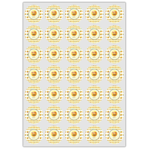 Emojis Icing Circle - XSmall - Set of 35