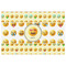 Emojis Indoor / Outdoor Rug - 2'x3' - Front Flat