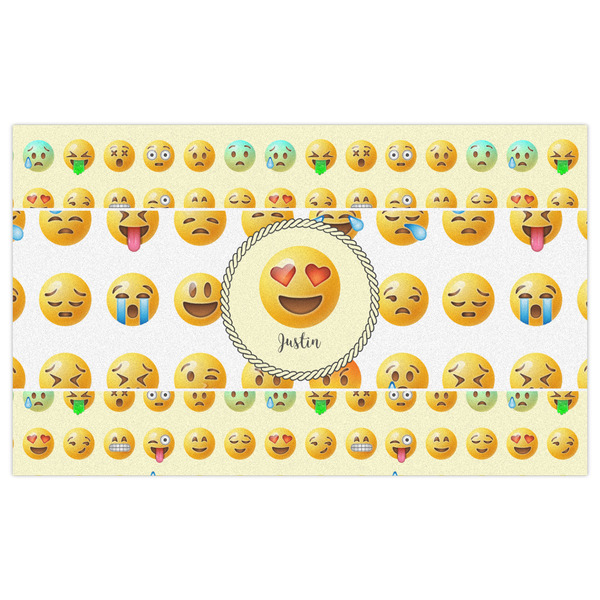 Emojis Indoor / Outdoor Rug - 3'x5' - Front Flat