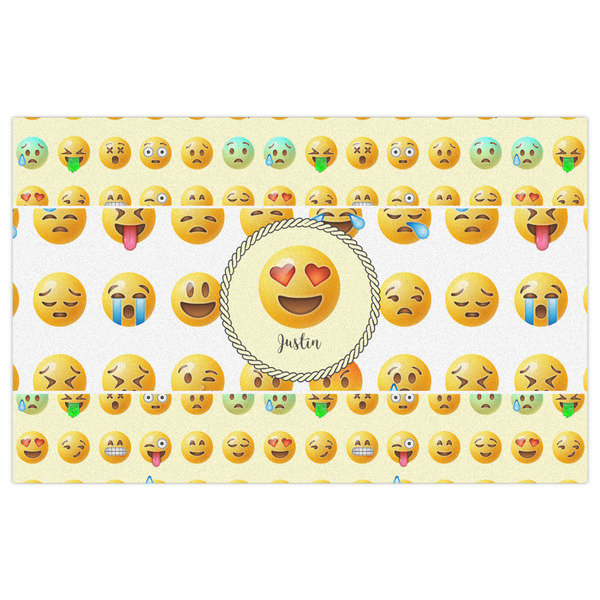 Emojis Indoor / Outdoor Rug - 5'x8' - Front Flat