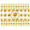 Emojis Indoor / Outdoor Rug - 6'x8' - Front Flat