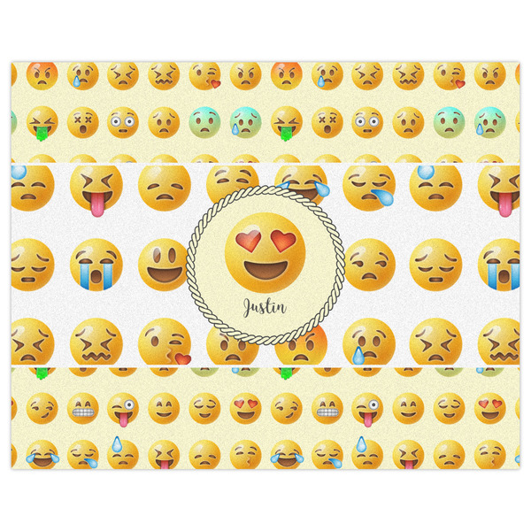 Emojis Indoor / Outdoor Rug - 8'x10' - Front Flat