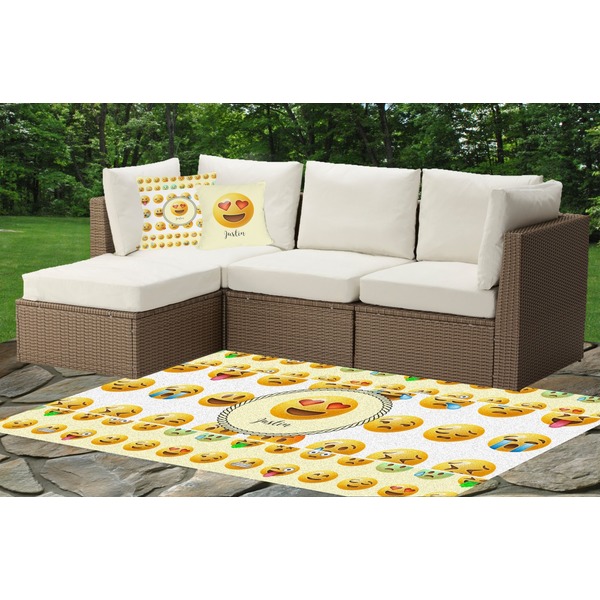Emojis Indoor / Outdoor Rug & Cushions
