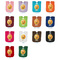 Emojis Iron On Bib - Colors Available