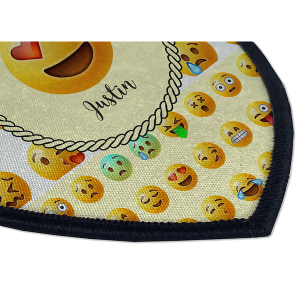 Emojis Iron on Shield 3 Detail