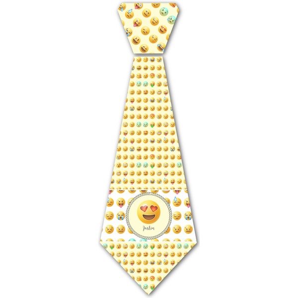 Custom Emojis Iron On Tie (Personalized)