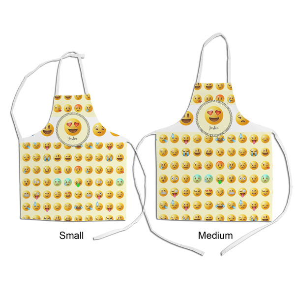 Emojis Kid's Aprons - Comparison