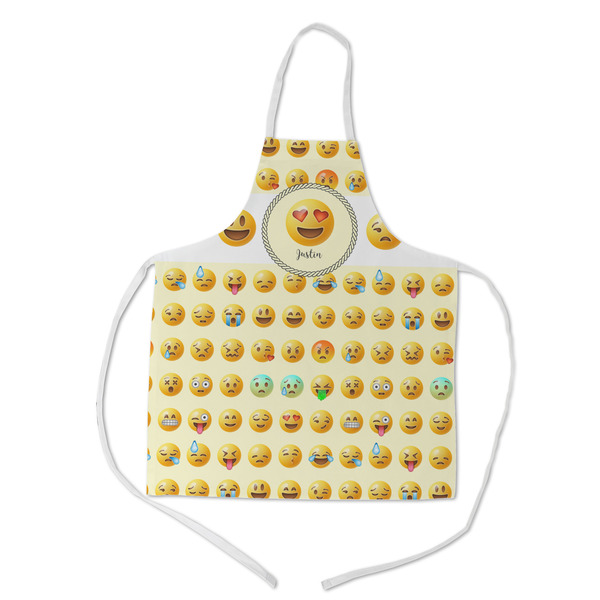 Custom Emojis Kid's Apron w/ Name or Text