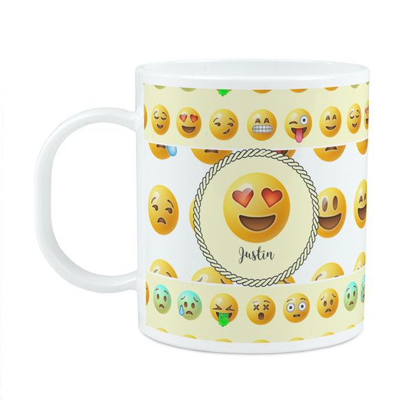 Custom Emojis Plastic Kids Mug (Personalized)