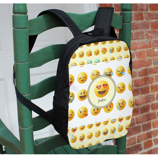 Emojis Kids Backpack - In Context