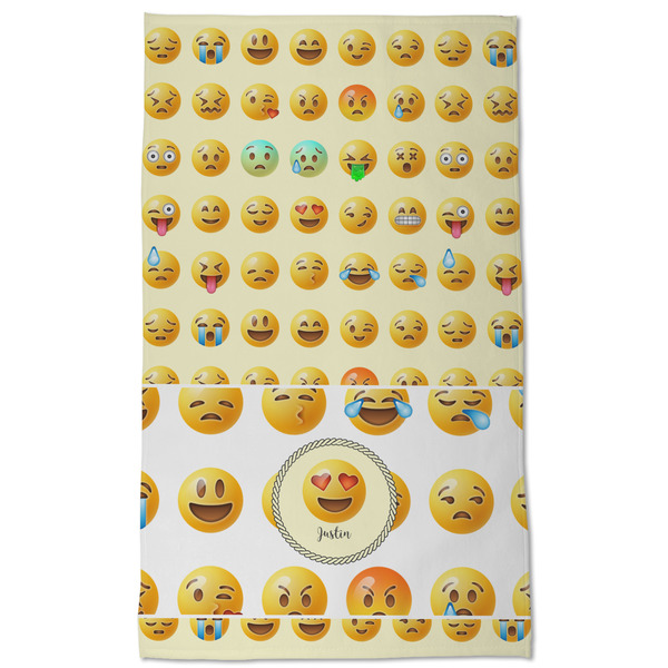 Emojis Kitchen Towel - Poly Cotton - Full Front