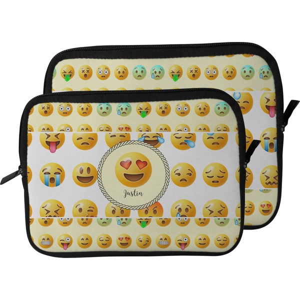 Emojis Laptop Sleeve (Size Comparison)