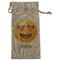 Emojis Large Burlap Gift Bag - Front (Personalized)