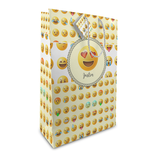 Custom Emojis Large Gift Bag (Personalized)