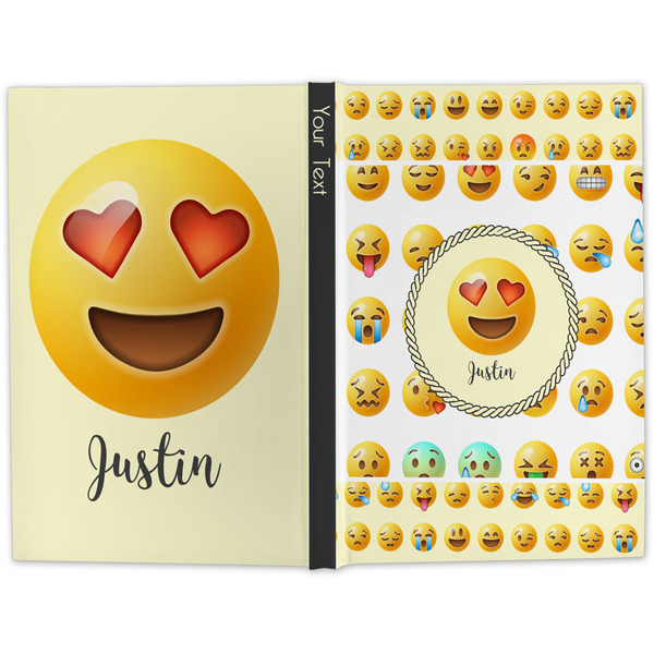 Emojis Large Hard Cover Journal - Apvl