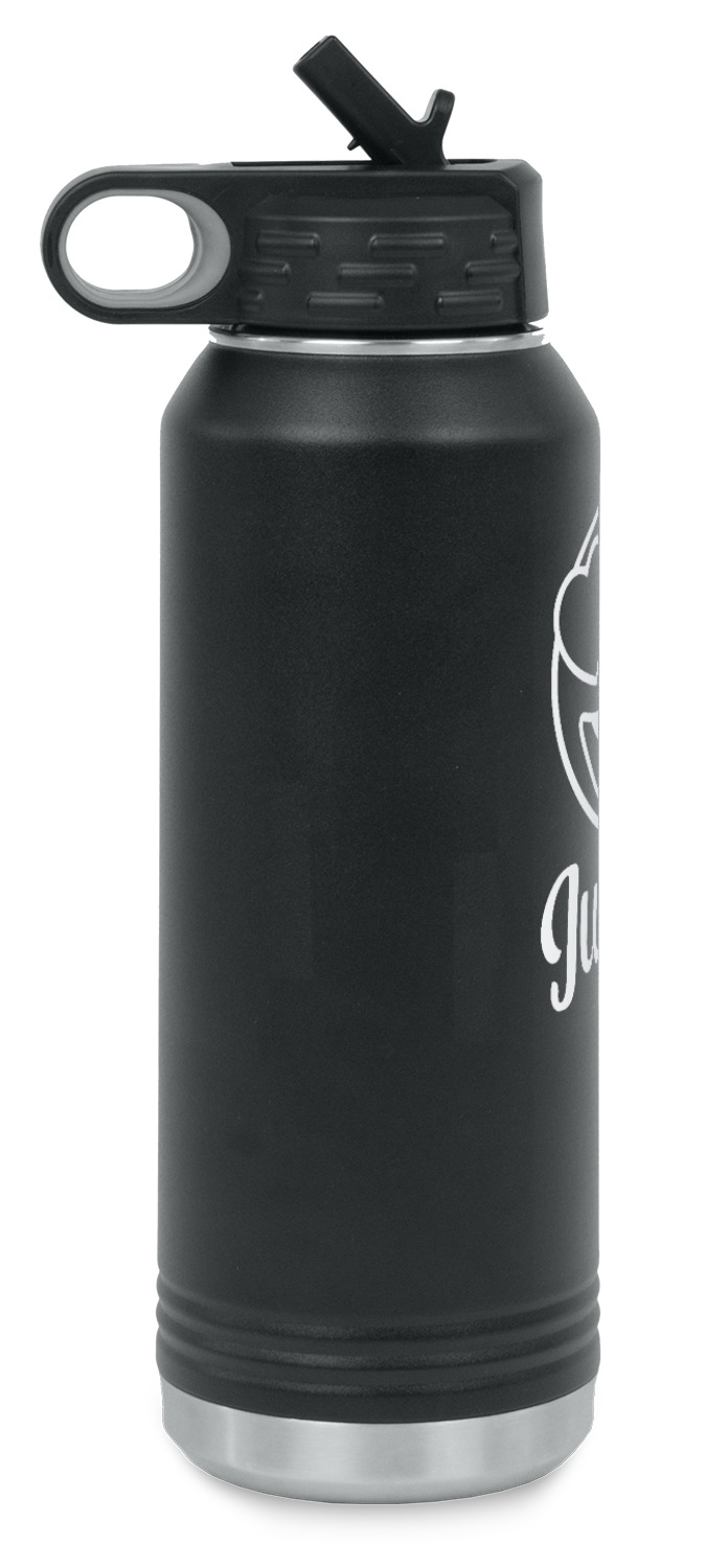 Custom Emojis Water Bottles Laser Engraved (Personalized