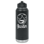 Emojis Water Bottles - Laser Engraved - Front & Back (Personalized)