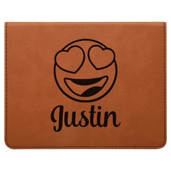 Emojis Leatherette 4-Piece Wine Tool Set (Personalized)