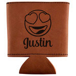 Emojis Leatherette Can Sleeve (Personalized)