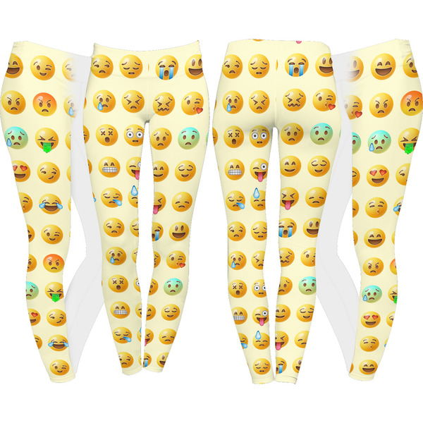 Emojis Leggings Turn Around - Apvl