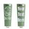 Emojis Light Green RTIC Everyday Tumbler - 28 oz. - Front and Back