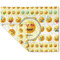 Emojis Linen Placemat - Folded Corner (double side)