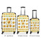 Emojis Luggage Bags all sizes - With Handle