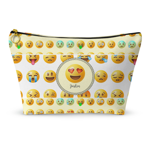 Custom Emojis Makeup Bag - Large - 12.5"x7" (Personalized)