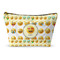 Emojis Makeup Bag - Large - 12.5"x7" (Personalized)
